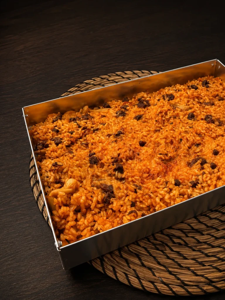 Arroz de pato a la llanda